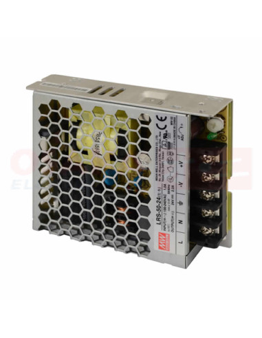 Imagen de Fuente Switchada Meanwell 24V 2A LRS-50-24 - vista secundaria