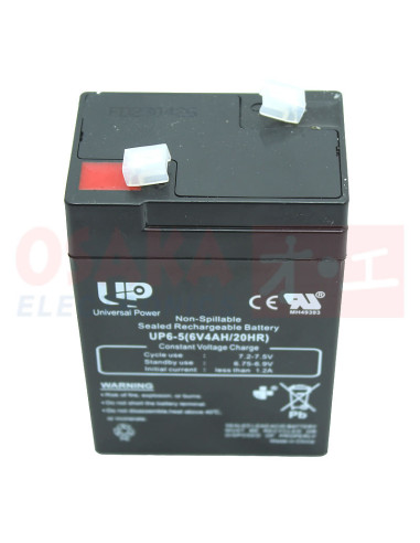 Imagen de Batería Seca AGM 6V 5A UP - vista final