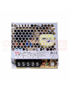 Imagen de Fuente Switchada Meanwell 24V 3.2A LRS-75-24 - vista principal