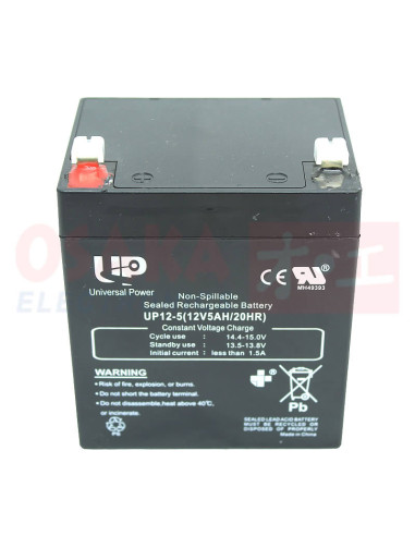 Imagen de Batería Seca AGM 12V 5A UP - vista final