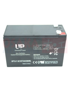 Imagen de Batería Seca AGM 12V 7.5A UP - vista principal 2