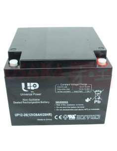 Imagen de Batería Seca AGM 12V 26A UP - vista principal