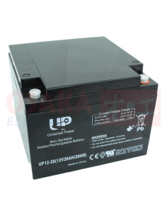 Imagen de Batería Seca AGM 12V 26A UP - vista principal 2