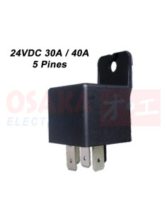 Imagen de Relevo 24V 30A 5 Pines Automotriz RC-306 - vista principal