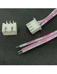 Imagen de Conector 3 pines HX2.54mm con cable 30cm Juego - vista lateral Imagen de Conector 3 pines HX2.54mm con cable 30cm Juego - vista lateral