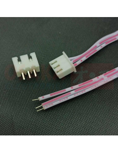 Imagen de Conector 3 pines HX2.54mm con cable 30cm Juego - vista principal 2