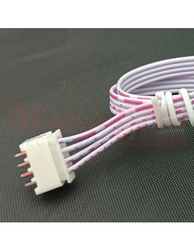 Imagen de Conector 4 pines HX2.54mm con cable 30cm Juego - vista armado