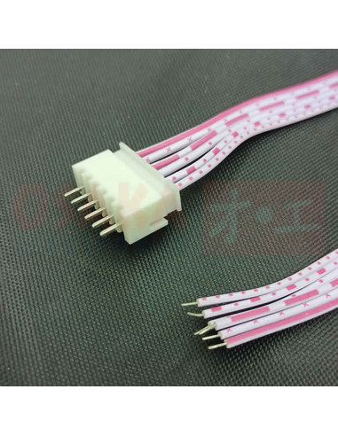 Imagen de Conector 6 pines HX2.54mm con cable 30cm Juego - vista final