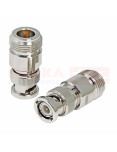 Adaptador Macho BNC Hembra Tipo N - Vista final