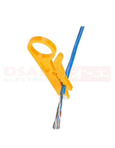 Imagen de Pelacable para Cable UTP - vista con cable