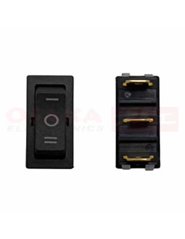 Imagen de Switch Balancín 3P 3 Pos Negro - vista final