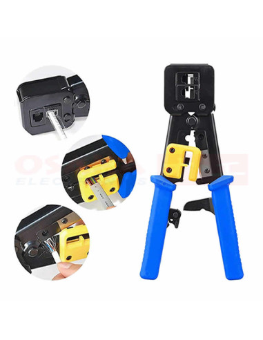 Imagen de Ponchadora Pelacable Lateral RJ45 - vista secundaria