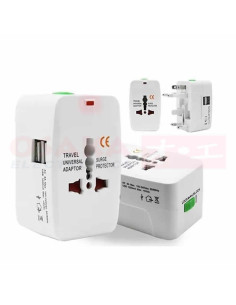 Imagen de Adaptador Universal de Viaje con USB - vista principal