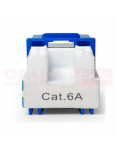 Imagen de Jack RJ45 CAT 6 Azul - vista trasera