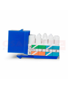 Imagen de Jack RJ45 CAT 6 Azul - vista principal