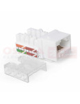 Imagen de Jack RJ45 CAT 6 Blanco - vista con complemento
