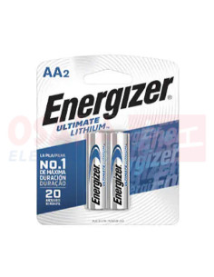 Imagen de Pila Litio Energizer Ultimate AA L91BP2 - vista empaque