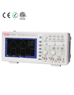 Imagen de Osciloscopio digital 2 canales UTD2025CL UNI-T | Vista frontal 2