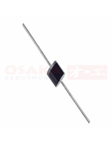 6A10 1000V 6A Confezione Di 20 Rectifier Diodi Valvola - Foto 2