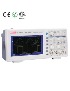 Imagen de Osciloscopio digital 2 canales UTD2052CL UNI-T | Vista frontal 2