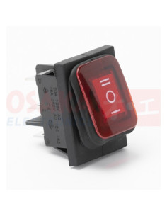 Imagen de Switch Balancín Rojo IP67 6p 3 pos IRS-203-7C - vista principal 2
