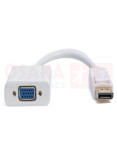 Imagen de Convertidor DisplayPort a VGA - vista frontal Imagen de Convertidor DisplayPort a VGA - vista frontal