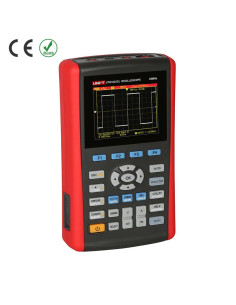 Imagen de Osciloscopio digital portátil UTD1025CL UNI-T | Vista frontal 2