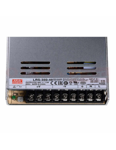 Imagen de Fuente Voltaje MEANWELL 48V 7.3A - vista secundaria
