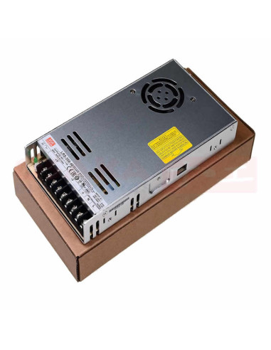 Imagen de Fuente Voltaje MEANWELL 48V 7.3A - vista final