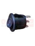 Imagen de Switch Balancin Redondo Negro RS-103-8C 3 pos 3 pines - vista principal