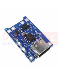 Imagen de Modulo Cargador Batería Litio TP4056 Conector Tipo C - vista principal 2