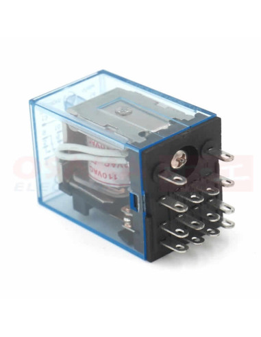 Imagen de Relevo 220VAC 14P QIANJI - vista frontal