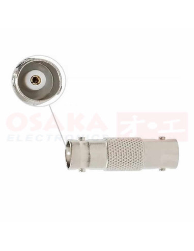 Imagen de Unión BNC Hembra X Hembra - vista conexion