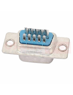 Imagen de Conector DB15 Macho 3 Hileras - vista principal 2