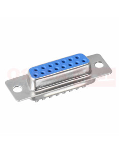 Imagen de Conector DB15 Hembra 2 Hileras - vista principal 2