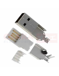 Imagen de Conector USB Tipo A Macho - vista principal