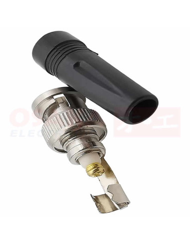 Imagen de Conector BNC Macho Protector - vista partes