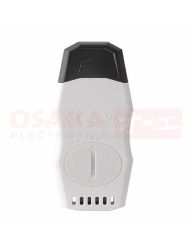 Imagen de Datalogger Temperatura y Humedad con Display - vista trasera