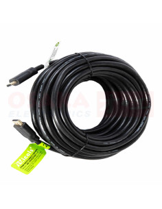 Imagen de Cable HDMI 12M Encauchetado 4K Versión 1.4 - vista principal