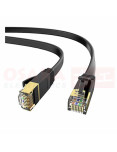 Imagen de Cable de Red CAT 7 Plano 5Mtr Blindado Negro - vista secundaria