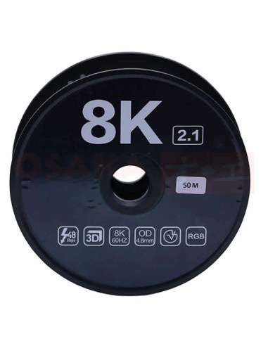 Imagen de Cable HDMI Fibra Óptica 8K 50Mtr - vista principal