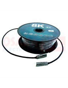 Cable HDMI Fibra Óptica 8K 50Mtr - vista rollo