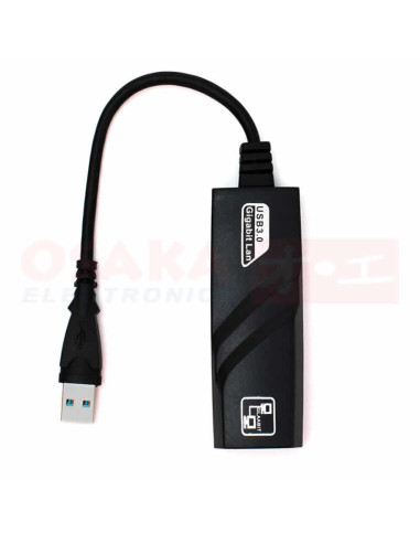 Imagen de Convertidor USB 3.0 a RJ45 - vista secundaria