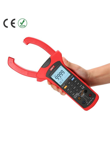 Pinza Amperimétrica de Potencia y Armónicos UT243 Imagen Pinza Abierta