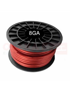 Imagen de Cable Vehículo #8 Rojo Negro - vista principal