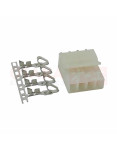 Imagen de Conector Molex 4 Pines Juego - vista partes