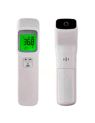 Imagen de Termómetro Infrarrojo Corporal KT-888 vista anterior y posterior