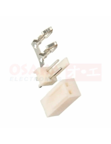 Imagen de Conector Molex 2 Pines Juego - vista final