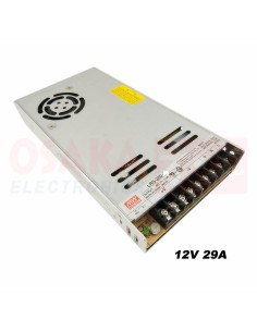 Imagen de Fuente Voltaje Meanwell 12V 29A LRS-350-12  - vista frontal