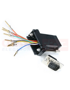 Imagen de Convertidor Macho 9 Pines a RJ45 - vista principal